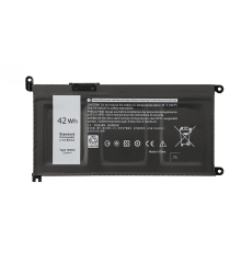 Pin laptop Dell Inspiron 14 3480 5481 5490, Inspiron 15 3580 3593 5590 (Mã YRDD6) 42Wh - ZIN